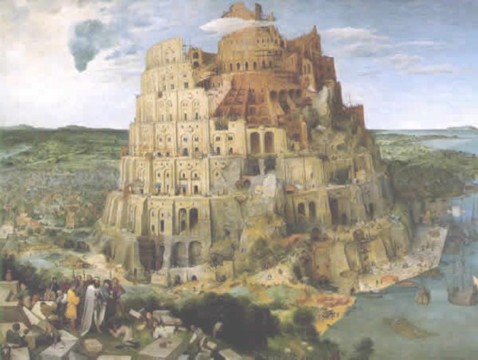 a Babel of French and English voices